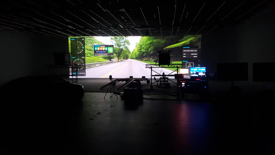 The Glass Castle projection playback software.