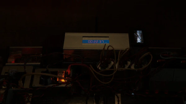 Quantico / an interactive bomb timer prop.