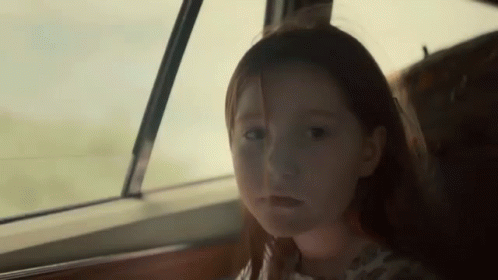 The Glass Castle / a finished car scene with the landscape moving outside.
